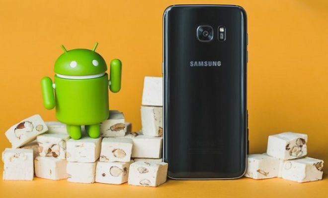 Aggiornamento Galaxy S7 Edge Nougat