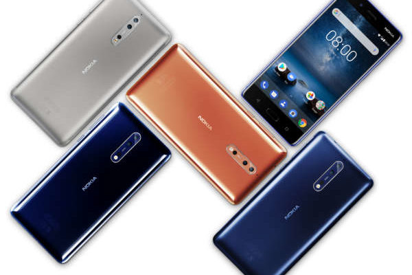 Aggiornamento Nokia 8 