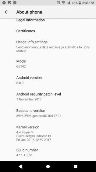 Xperia XZ Premium