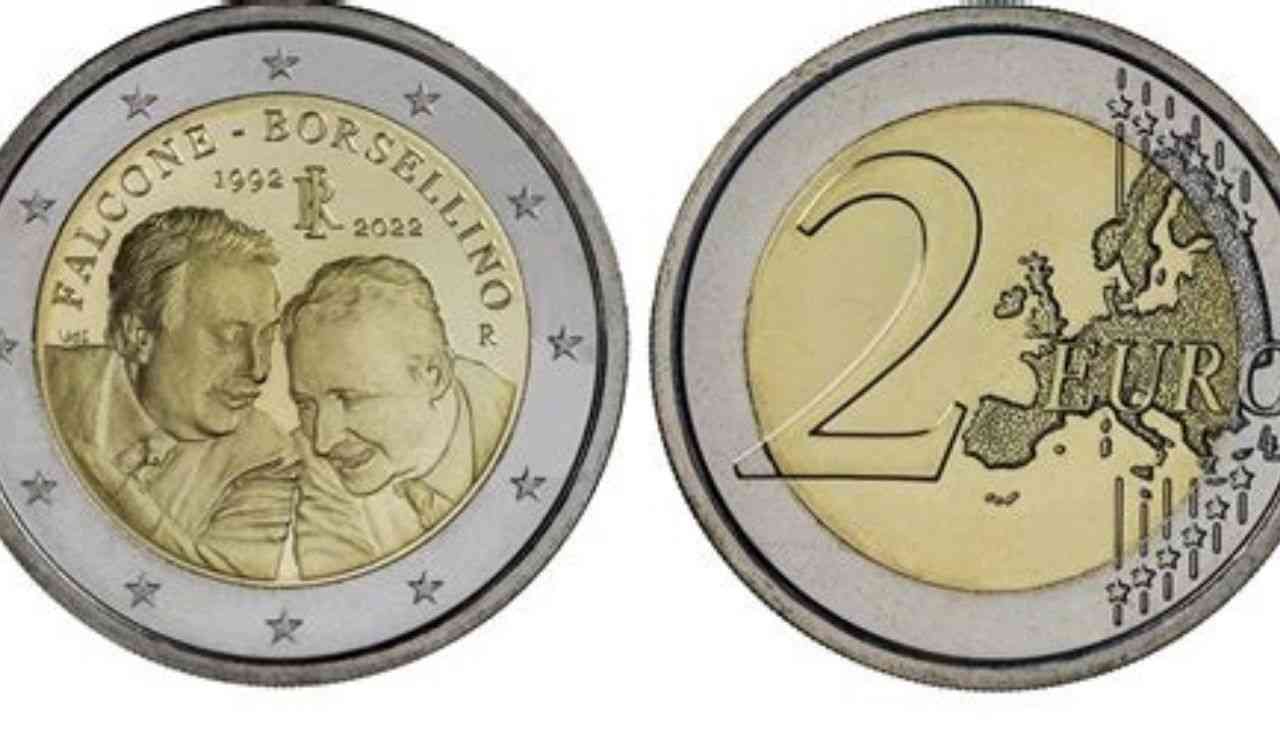 2 euro Falcone e Borsellino