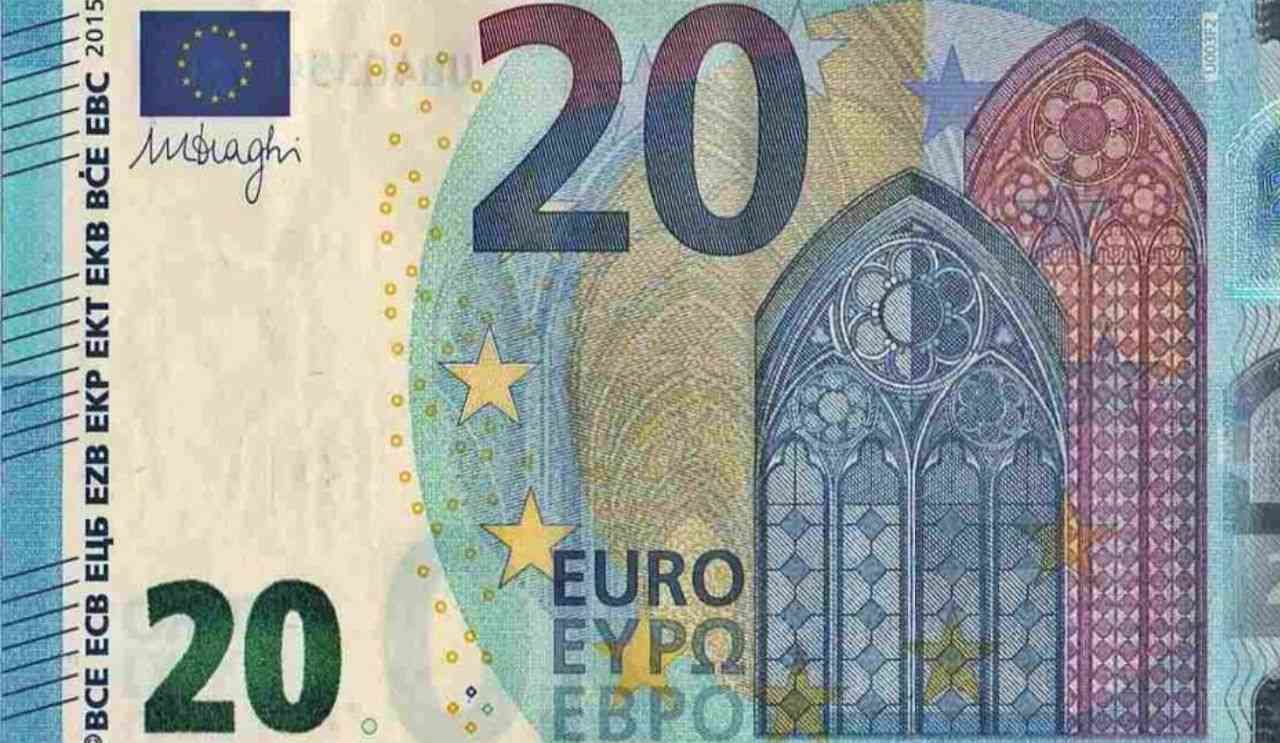 banconote da 20 euro