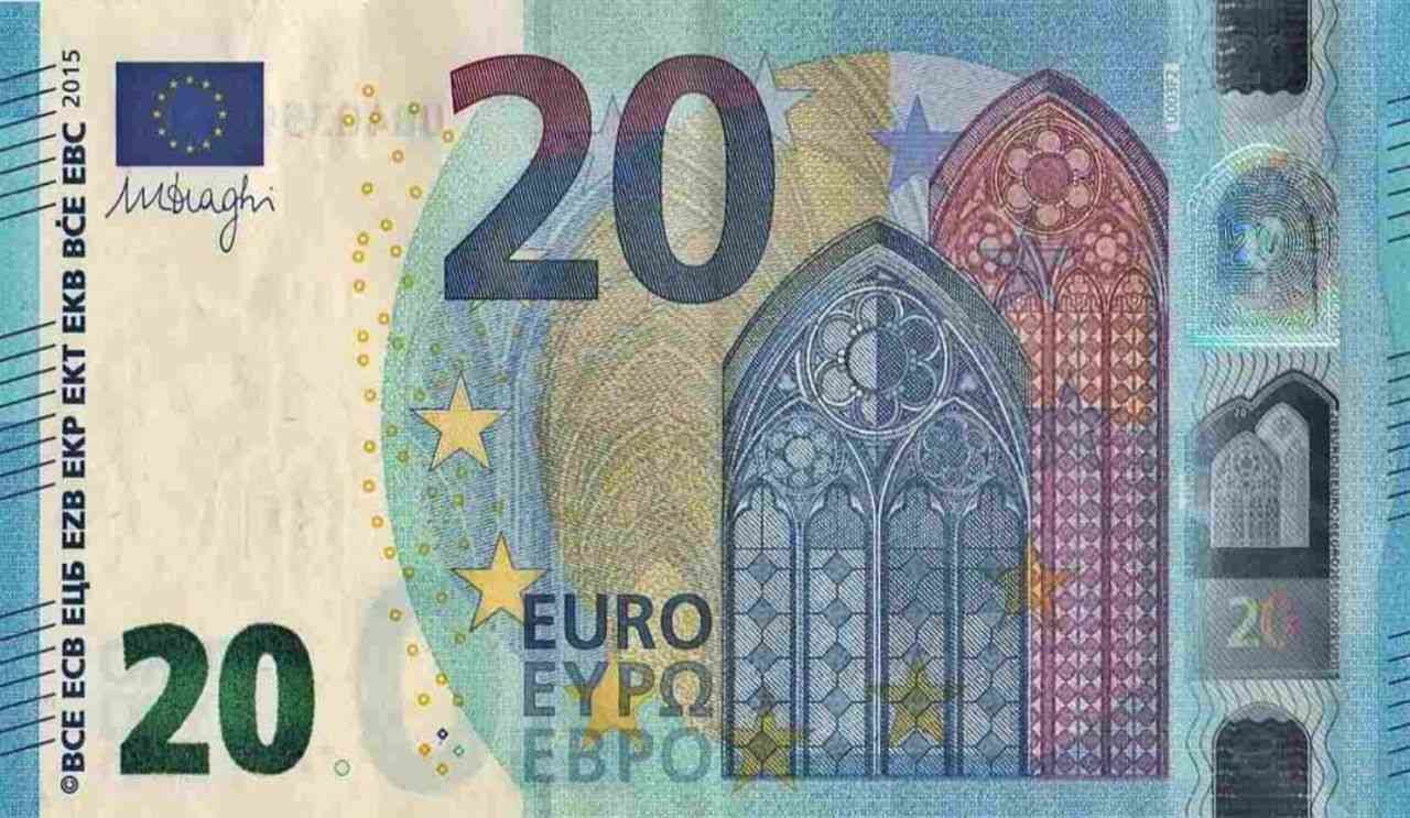 banconote da 20 euro